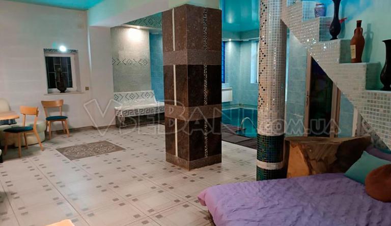 Сауна Валентина, двор, мангал.