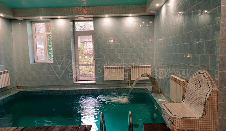 Сауна Валентина, двор, мангал.