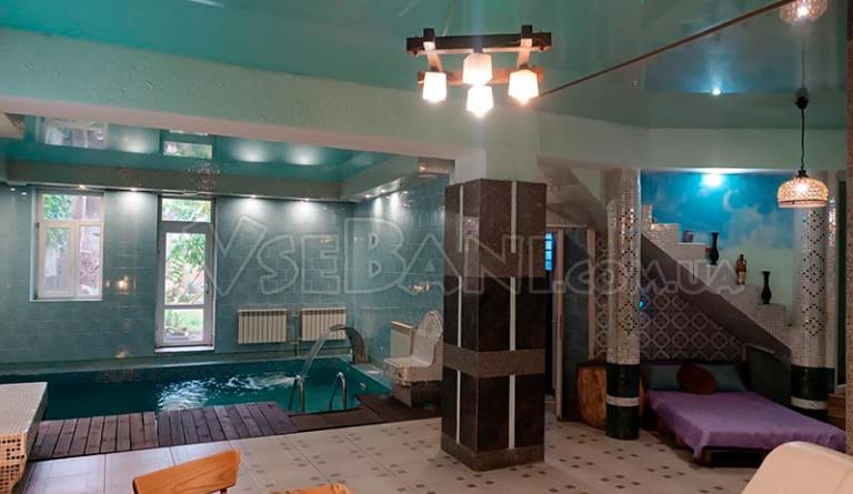 Сауна Валентина, двор, мангал.