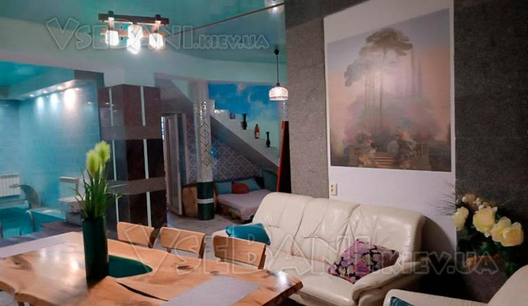 Сауна Валентина, двор, мангал.