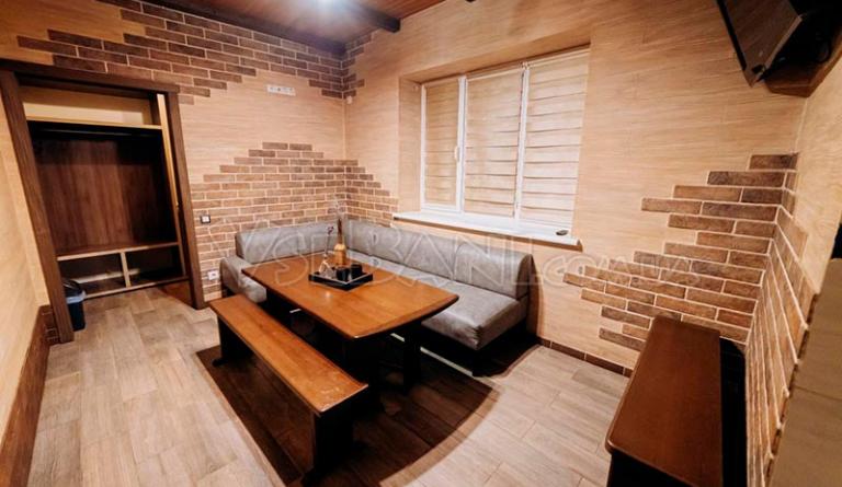 Сауна + хамам з басейном, лазня з водоспадом Vagnes