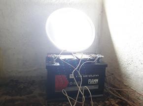 освещение от аккумулятора 12 вольт